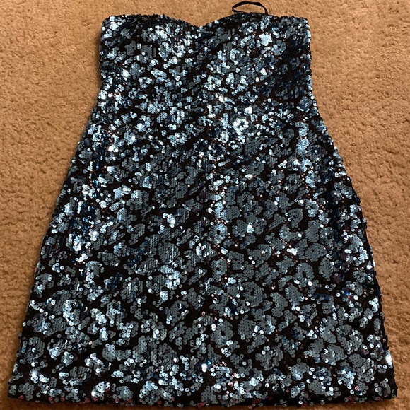 As U Wish Dresses & Skirts - Black sequin dress, as I wish size medium